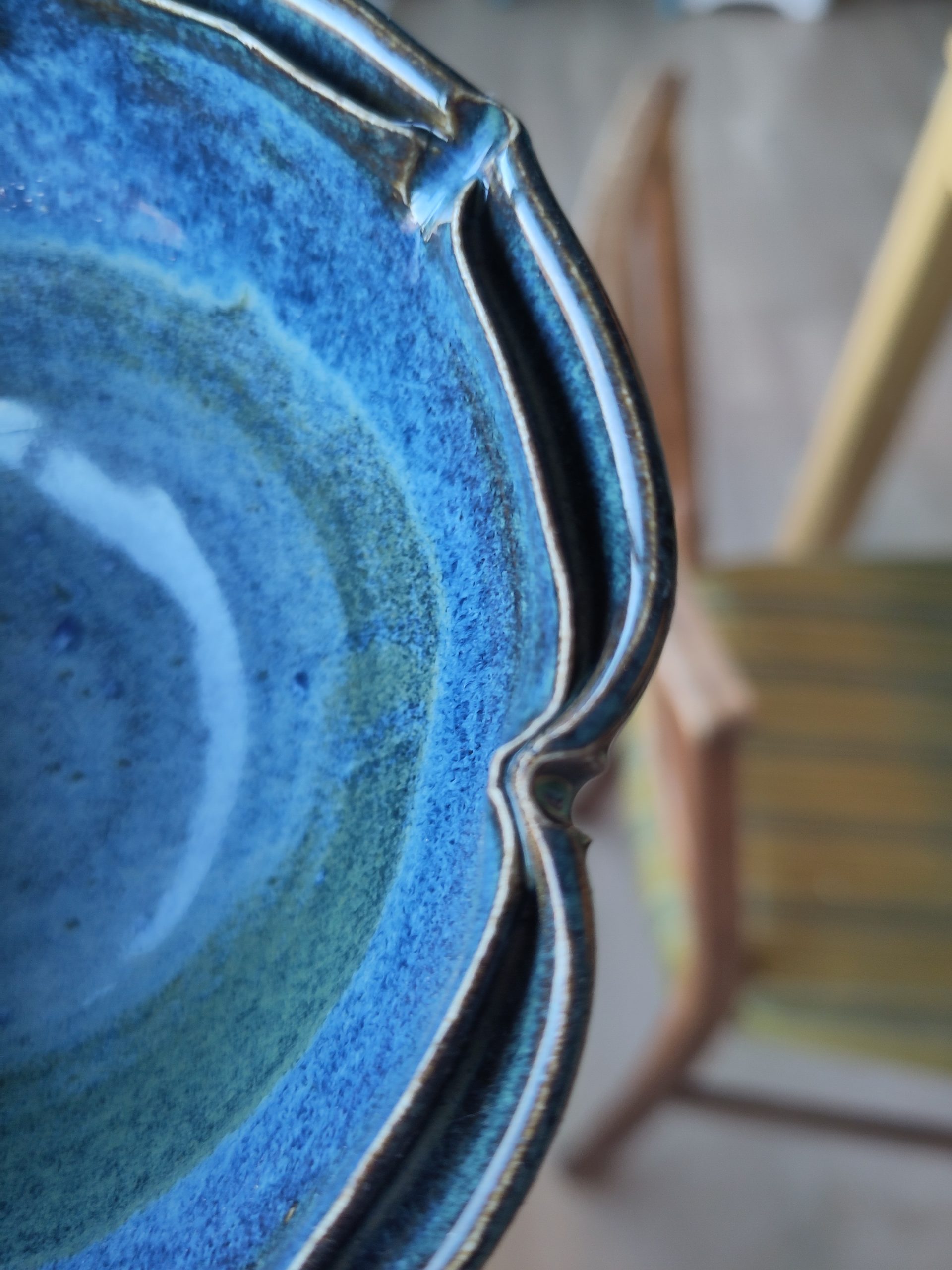 blå med dobbeltkant - Billede 7