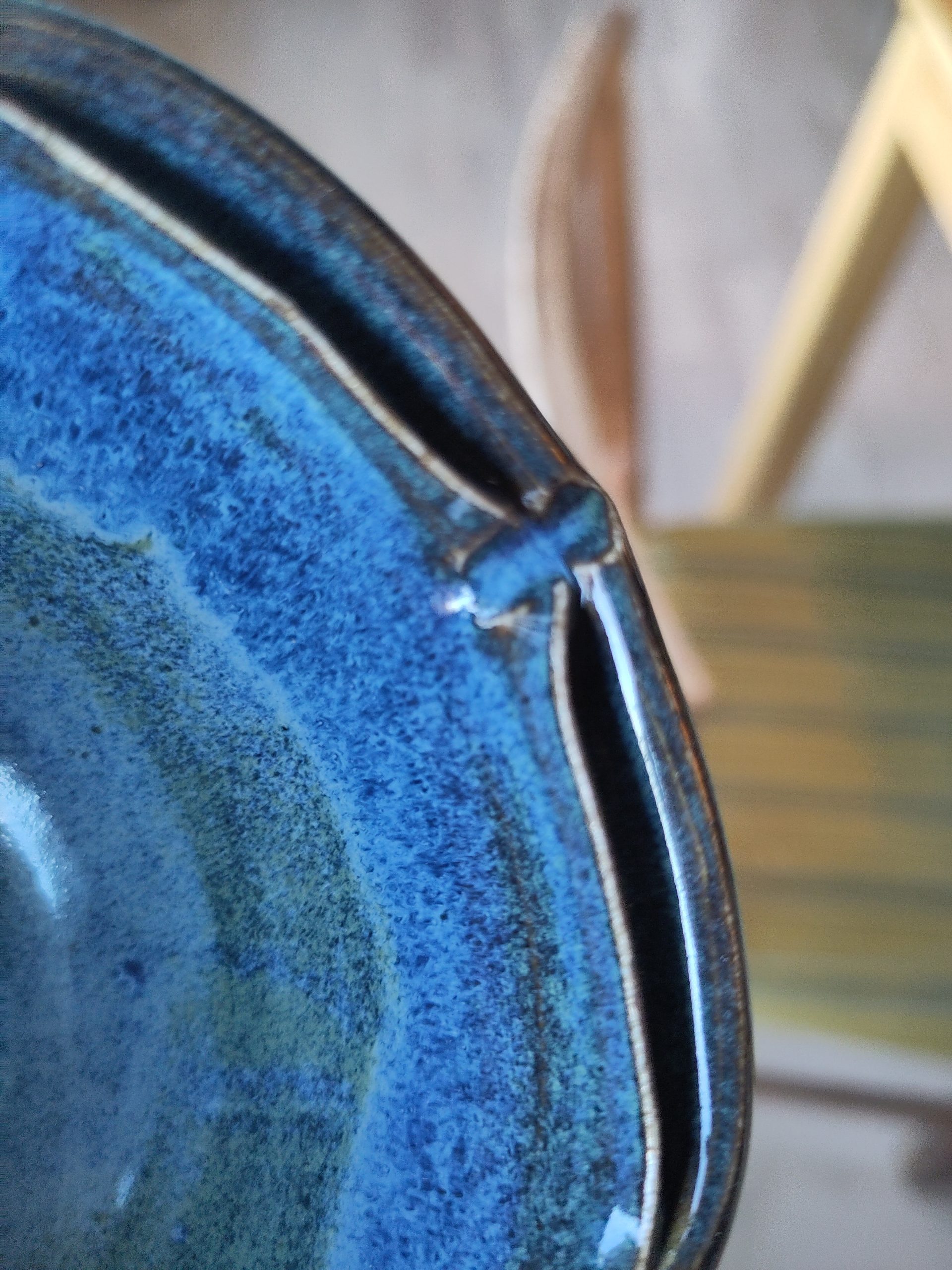 blå med dobbeltkant - Billede 6