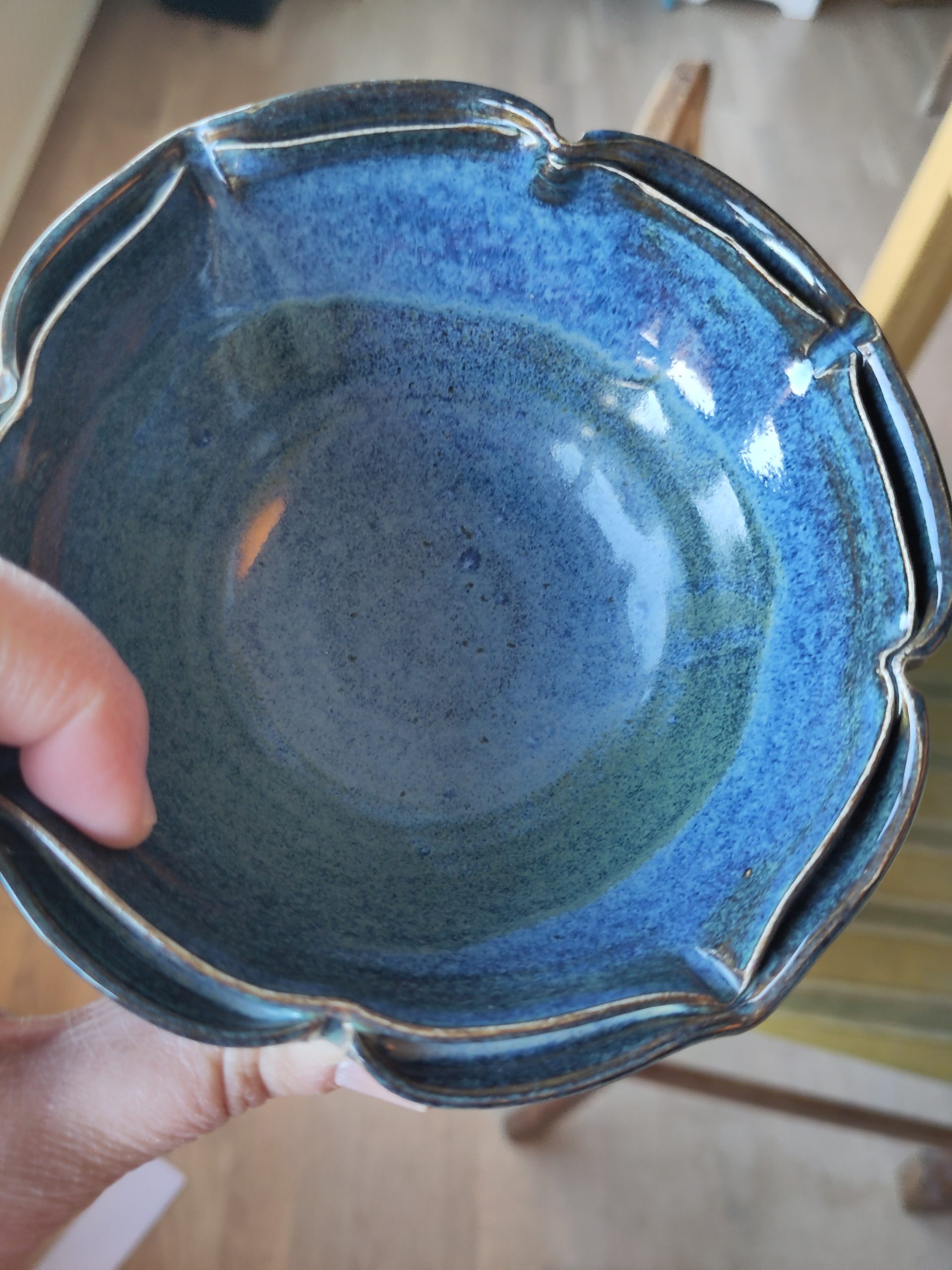 blå med dobbeltkant - Billede 5