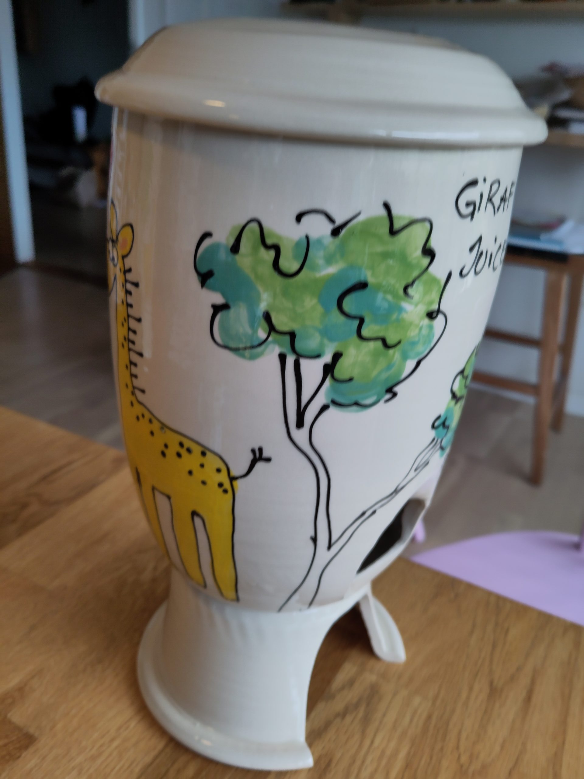 Giraf juice med seperat fod - Billede 6
