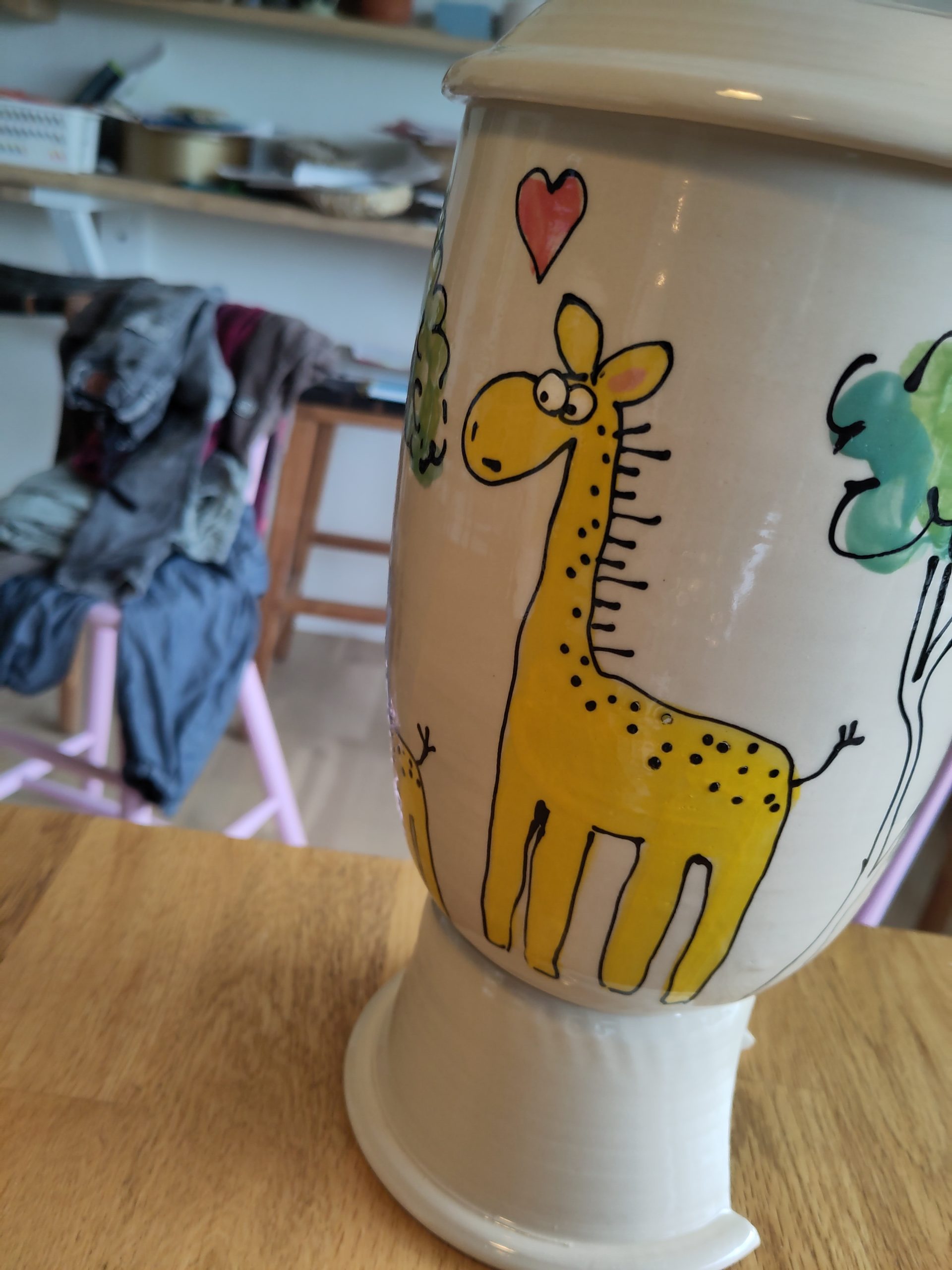 Giraf juice med seperat fod - Billede 14