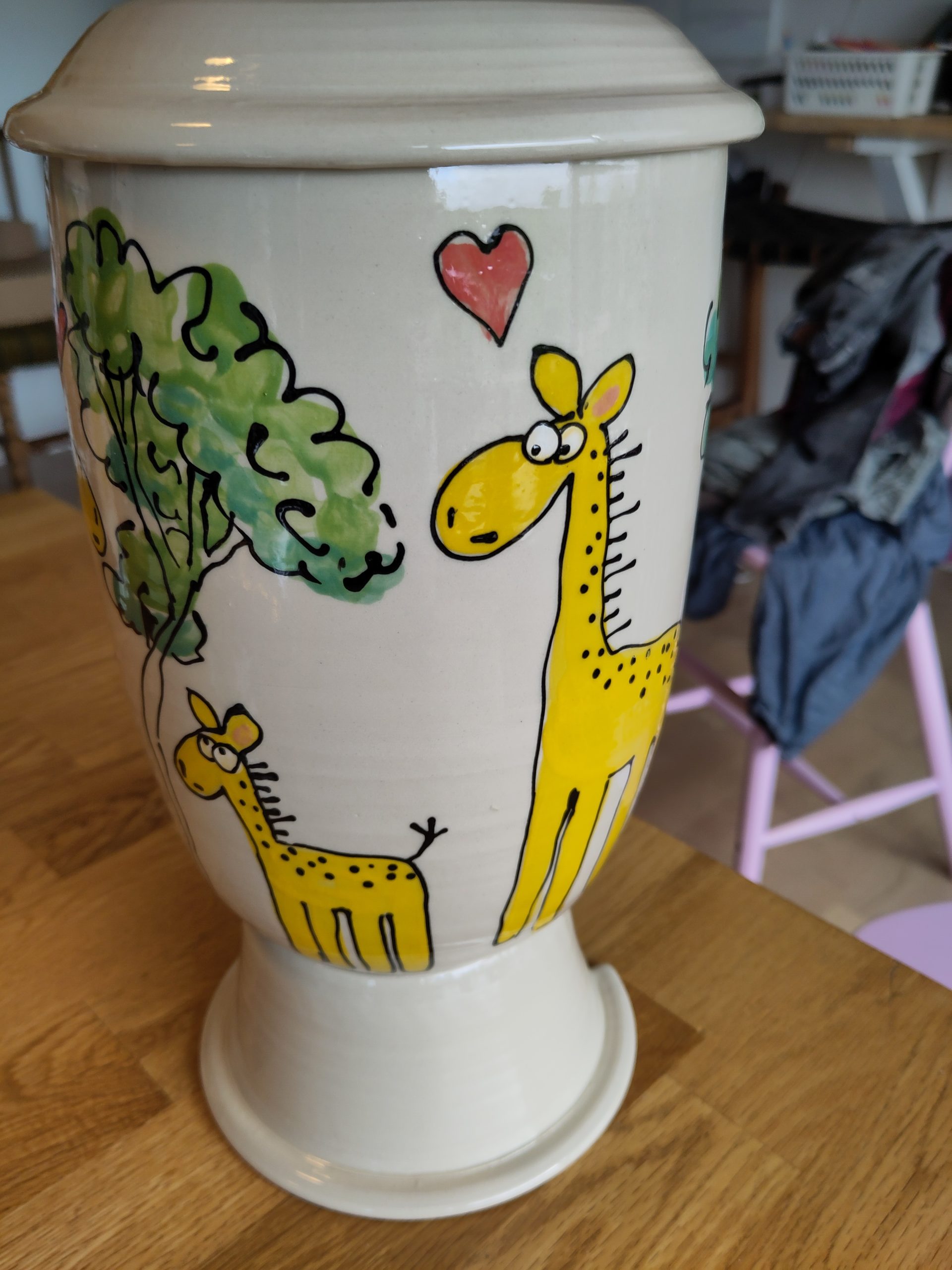 Giraf juice med seperat fod - Billede 13