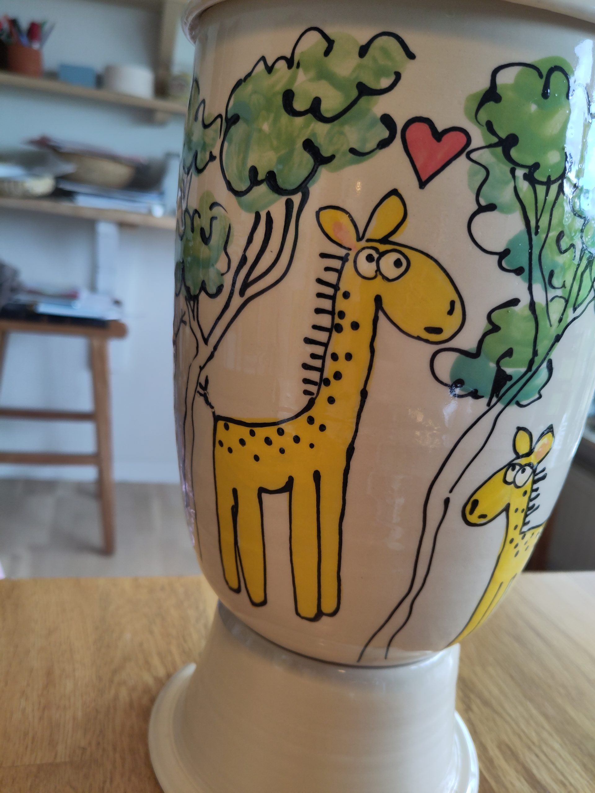 Giraf juice med seperat fod - Billede 10