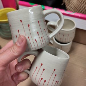 ekspresso rød/hvid